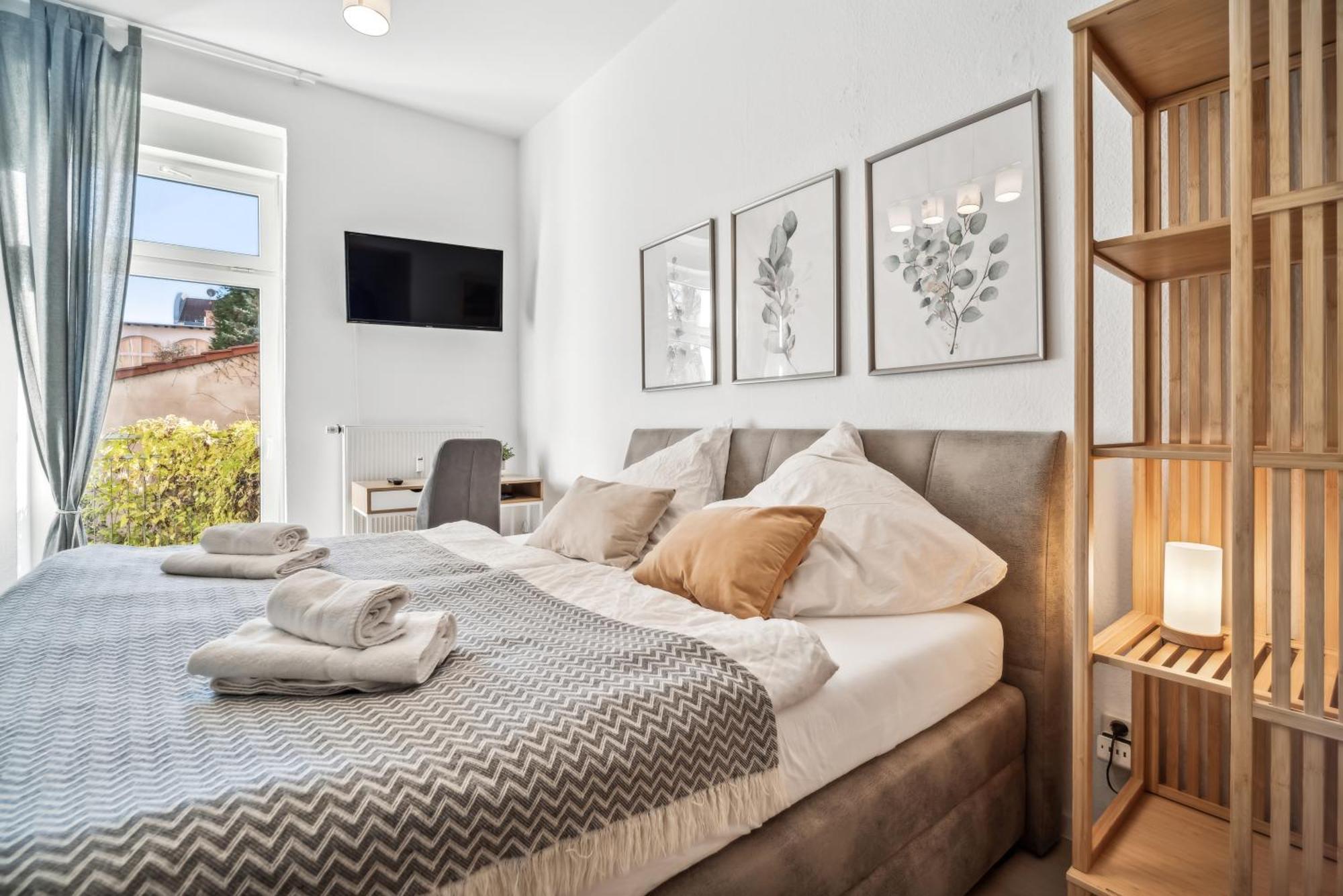 Roby-Erfurt Hbf-Nah, Balkon Apartment Ngoại thất bức ảnh